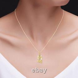 10K Yellow Gold Religious Jesus Face Head 1 Charm SMALL Pendant Unisex His Her