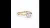 3 4ct Oval Diamond Solitaire Yellow Gold Engagement Ring Heritage Collection